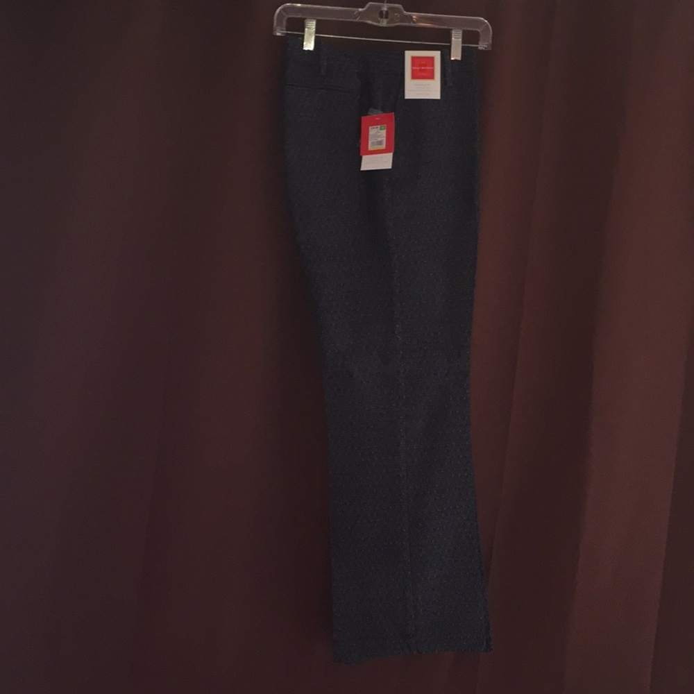 Black and Grey Bootcut Pants